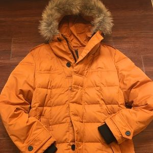 SELECTED goose down winter parka puffer jacket Lg